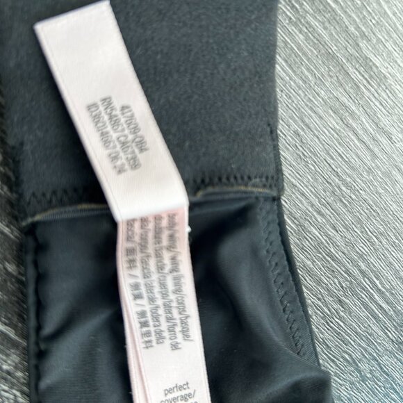 Victoria’s Secret Perfect Coverage Bra 42DD E95 Black Underwire Everyday - Picture 5 of 5